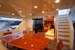 Lady Deisy -  Aft Deck Dining